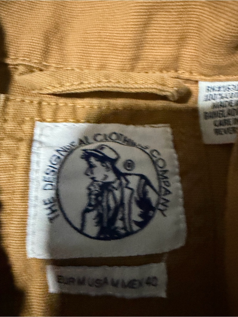 Men's Tan Workwear Bomber Jacket - Unbranded - Picture 4 of 8